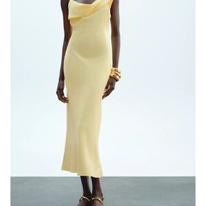 NWWT yellow linen dress